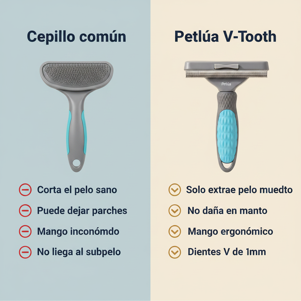 PetLúa Pet Grooming Brush Cat Dog Hair Remover